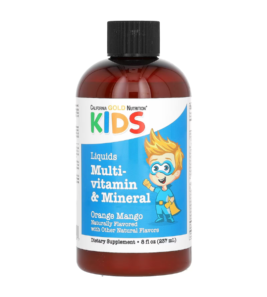 California Gold Nutrition, Liquid Multi-Vitamin & Mineral 8 fl oz (237 ml) in Pakistan
