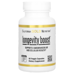 California Gold Nutrition, Longevity Boost 60 Veggie Capsules in Pakistan