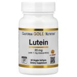 California Gold Nutrition, Lutein with Zeaxanthin from Marigold Extract, 60 Veggie Softgels in Pakistan