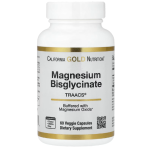 California Gold Nutrition, Magnesium Bisglycinate Chelate, Albion TRAACS®, 60 Veggie Capsules in Pakistan