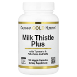 California Gold Nutrition, Milk Thistle Plus with Turmeric Extract 120 Veggie Capsules in Pakistan