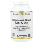 California Gold Nutrition, Multivitamin and Mineral Two-A-Day, 180 Veggie Capsules in Pakistan