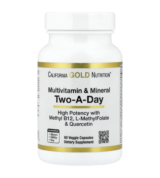 California Gold Nutrition, Multivitamin and Mineral with Methyl B12, 60 Capsules in Pakistan