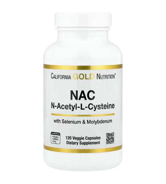 California Gold Nutrition, N-Acetyl-L-Cysteine with Molybdenum and Selenium, 120 Capsules in Pakistan