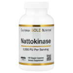 California Gold Nutrition, Nattokinase, Proteolytic Enzyme, 2,000 FU, 180 Veggie Capsules in Pakistan
