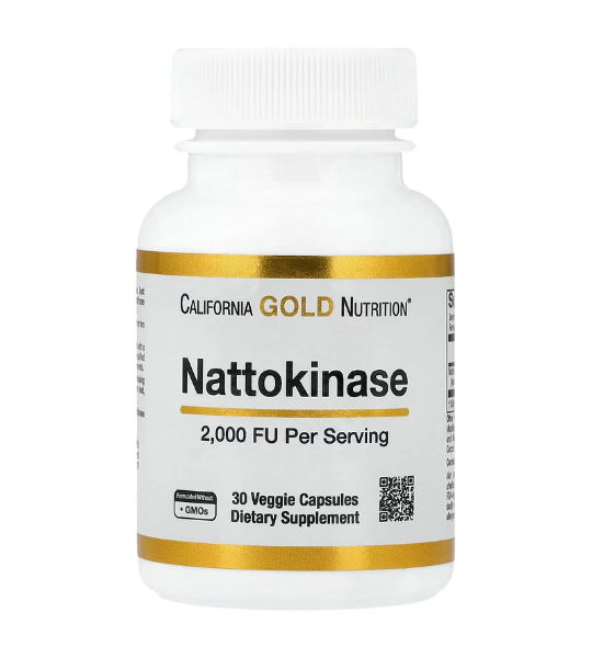 California Gold Nutrition, Nattokinase, Proteolytic Enzyme, 2,000 FUs, 30 Capsules in Pakistan