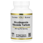 California Gold Nutrition, Nicotinamide Riboside Tartrate (NR), 250 mg, 60 Capsules in Pakistan