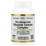 California Gold Nutrition, Nicotinamide Riboside Tartrate (NRT) Complex, 60 Veggie Capsules in Pakistan