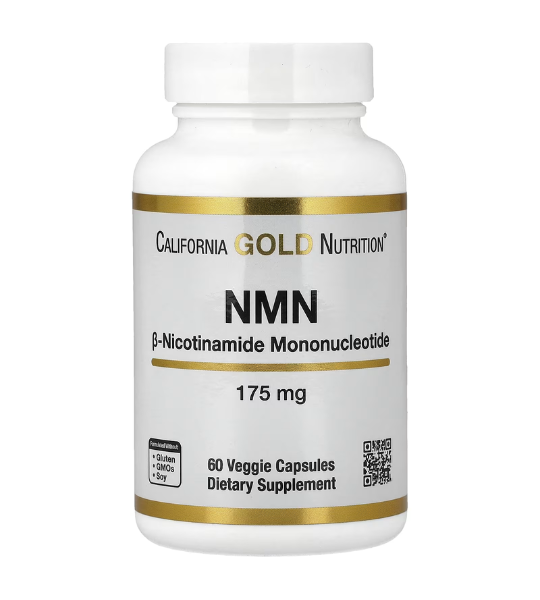 California Gold Nutrition, NMN, 175 mg, 60 Veggie Capsules in Pakistan