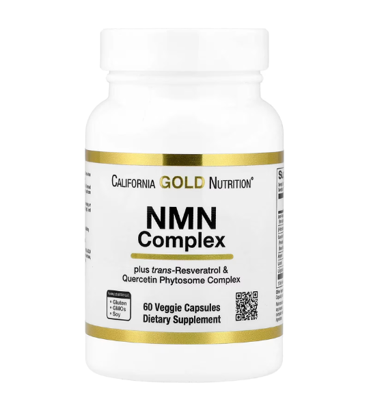 California Gold Nutrition, NMN Complex 60 Veggie Capsules in Pakistan
