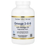 California Gold Nutrition, Omega 3-6-9s, with Omega-3 Fish Oil 180 Fish Gelatin Softgels in Pakistan