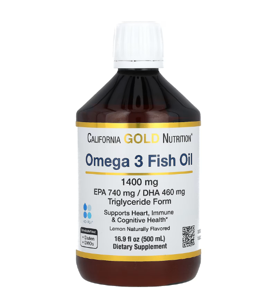 California Gold Nutrition, Omega-3 Fish Oil 16.9 fl oz (500 ml) in Pakistan