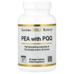 California Gold Nutrition, PEA 300 mg + PQQ 10 mg, 90 Veggie Capsules in Pakistan