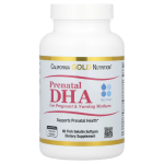 California Gold Nutrition, Prenatal DHA, Omega-3 Fatty Acids DHA 60 Fish Gelatin Softgels in Pakistan