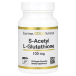 California Gold Nutrition, S-Acetyl L-Glutathione, 100 mg, 120 Veggie Capsules in Pakistan