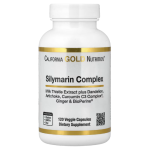 California Gold Nutrition, Silymarin Complex, Milk Thistle Extract Plus Dandelion, 120 Capsules in Pakistan