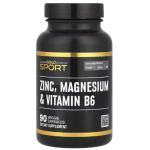 California Gold Nutrition, Sport, Zinc, Magnesium, & Vitamin B6, 90 Veggie Capsules in Pakistan