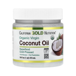California Gold Nutrition, Superfoods, Cold Pressed Organic Virgin Coconut Oil, 16 fl oz (473 ml) in Pakistan