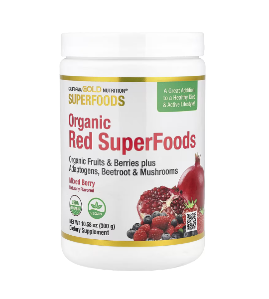 California Gold Nutrition, Superfoods, Organic Red Superfoods 10.58 oz (300 g) in Pakistan