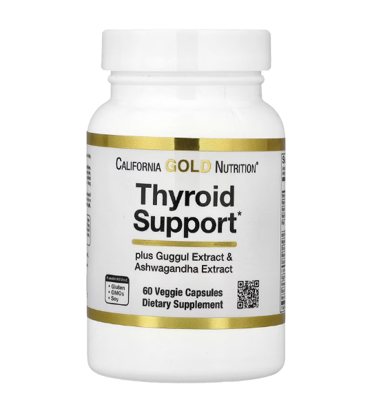 California Gold Nutrition, Thyroid Support 60 Veggie Capsules in Pakistan