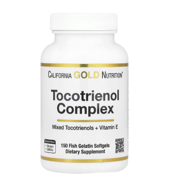 California Gold Nutrition, Tocotrienol Complex with Vitamin E, 150 Fish Gelatin Softgels in Pakistan