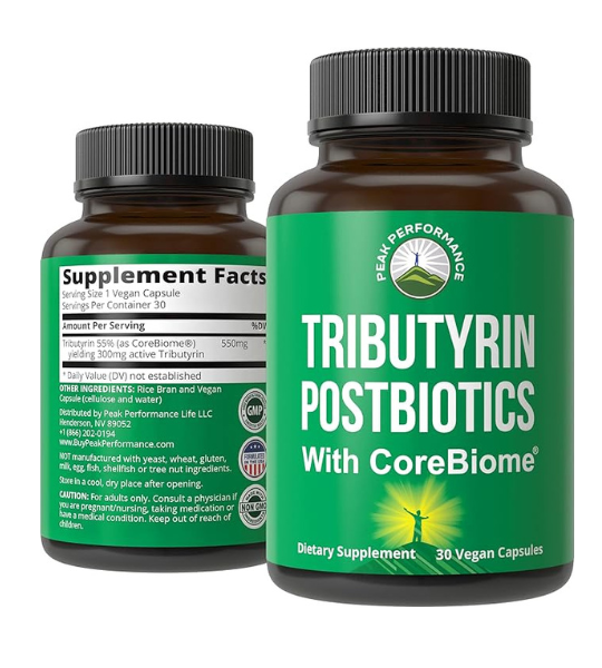 CoreBiome Tributyrin Postbiotic 30 Capsules in Pakistan