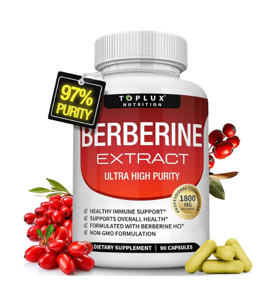 Decent Nature Berberine 1800mg Capsules in Pakistan
