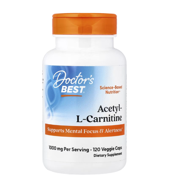Doctor's Best, Acetyl-L-Carnitine, 120 Veggie Caps in Pakistan