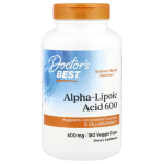 Doctor's Best, Alpha-Lipoic Acid 600, 600 mg, 180 Veggie Caps in Pakistan