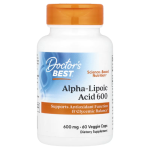 Doctor's Best, Alpha-Lipoic Acid 600, 600 mg, 60 Veggie Caps in Pakistan