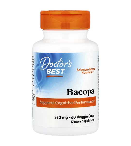 Doctor's Best, Bacopa, 320 mg, 60 Veggie Caps in Pakistan