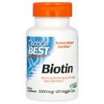 Doctor's Best, Biotin, 5,000 mcg, 120 Veggie Caps in Pakistan