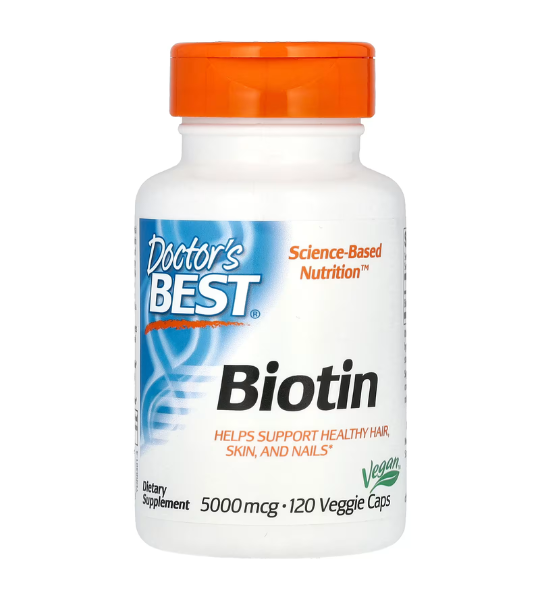 Doctor's Best, Biotin, 5,000 mcg, 120 Veggie Caps in Pakistan