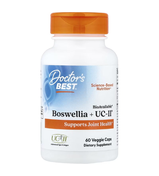 Doctor's Best, Boswellia + UC-II®, 60 Veggie Caps in Pakistan