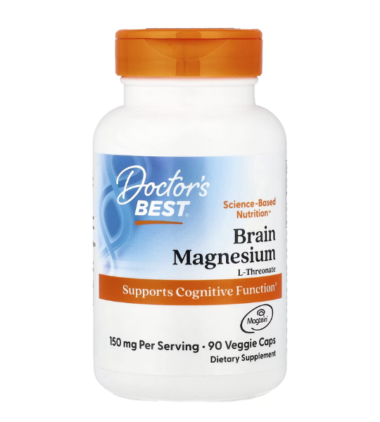 Doctor's Best, Brain Magnesium with Magtein®, 90 Veggie Caps in Pakistan