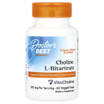 Doctor's Best, Choline L-Bitartrate, 60 Veggie Caps in Pakistan