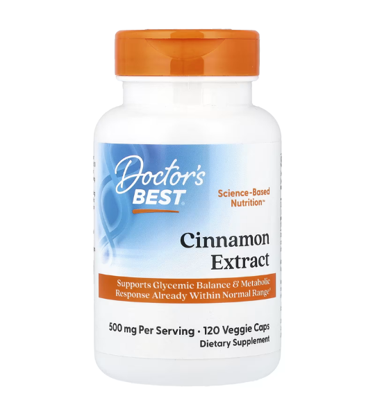 Doctor's Best, Cinnamon Extract, 120 Veggie Caps in Pakistan