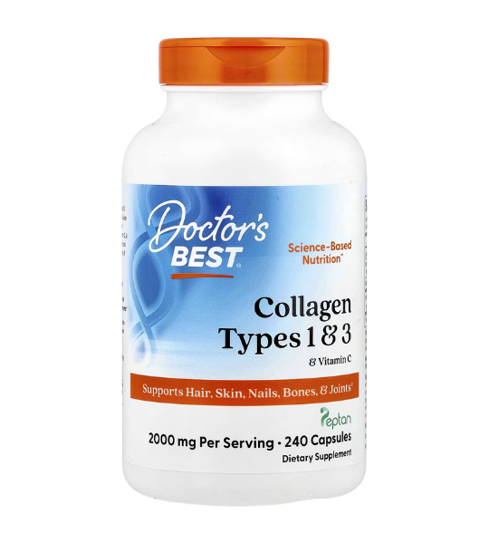 Doctor's Best, Collagen Types 1 & 3 & Vitamin C, 240 Capsules in Pakistan