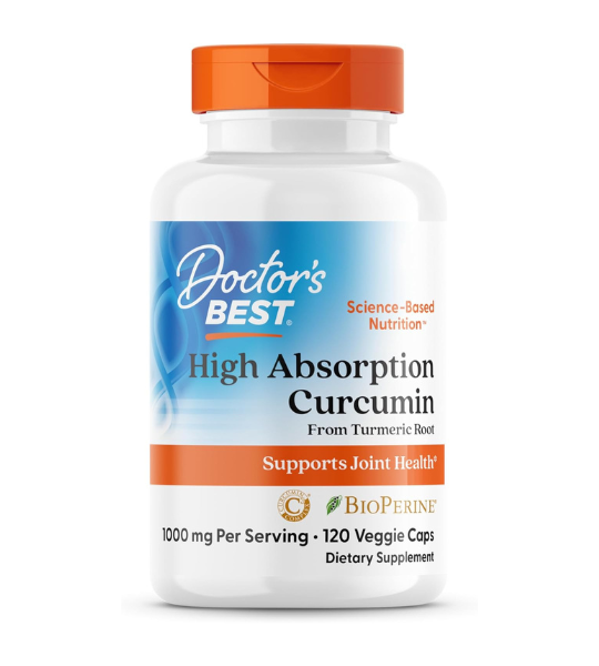 Doctor's Best Curcumin High Absorption, 500mg Capsules in Pakistan