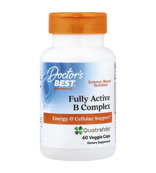 Doctor's Best, Fully Active B Complex, 60 Veggie Caps in Pakistan