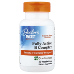Doctor's Best, Fully Active B Complex with Quatrefolic®, 30 Veggie Caps in Pakistan
