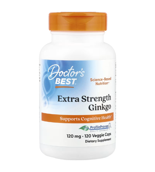 Doctor's Best, Ginkgo, 120 mg, 120 Veggie Caps in Pakistan