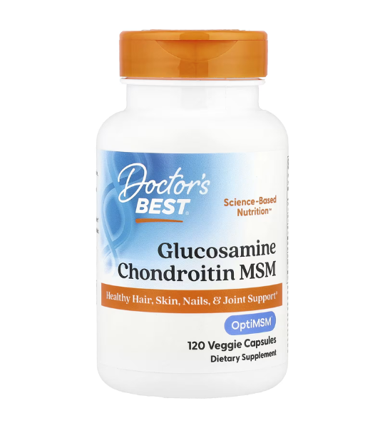 Doctor's Best, Glucosamine Chondroitin MSM, 120 Veggie Capsules in Pakistan