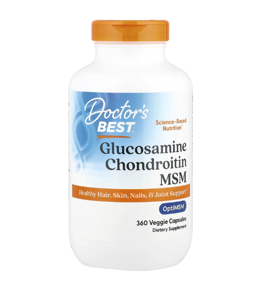 Doctor's Best, Glucosamine Chondroitin MSM, 360 Veggie Capsules in Pakistan