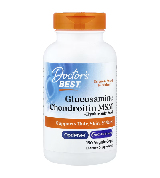 Doctor's Best, Glucosamine Chondroitin MSM + Hyaluronic Acid, 150 Caps in Pakistan