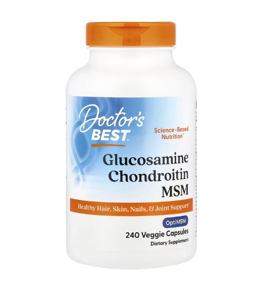 Doctor's Best, Glucosamine Chondroitin MSM with OptiMSM®, 240 Capsules in Pakistan