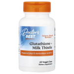Doctor's Best, Glutathione + Milk Thistle, 60 Veggie Caps in Pakistan