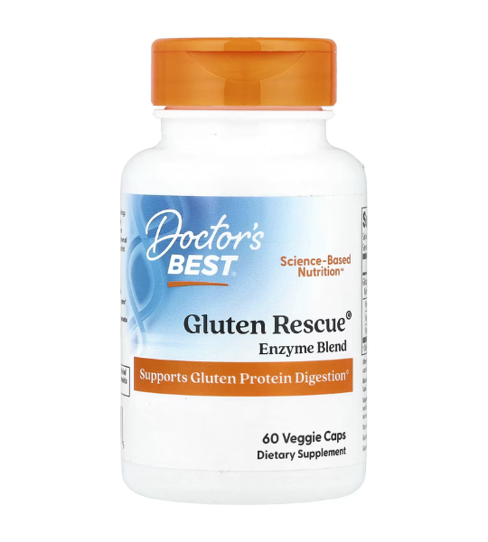 Doctor's Best, Gluten Rescue® Enzyme Blend , 60 Veggie Caps in Pakistan