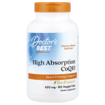 Doctor's Best, High Absorption CoQ10, 180 Veggie Caps in Pakistan