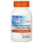 Doctor's Best, High Absorption CoQ10 plus PQQ, 60 Veggie Caps in Pakistan